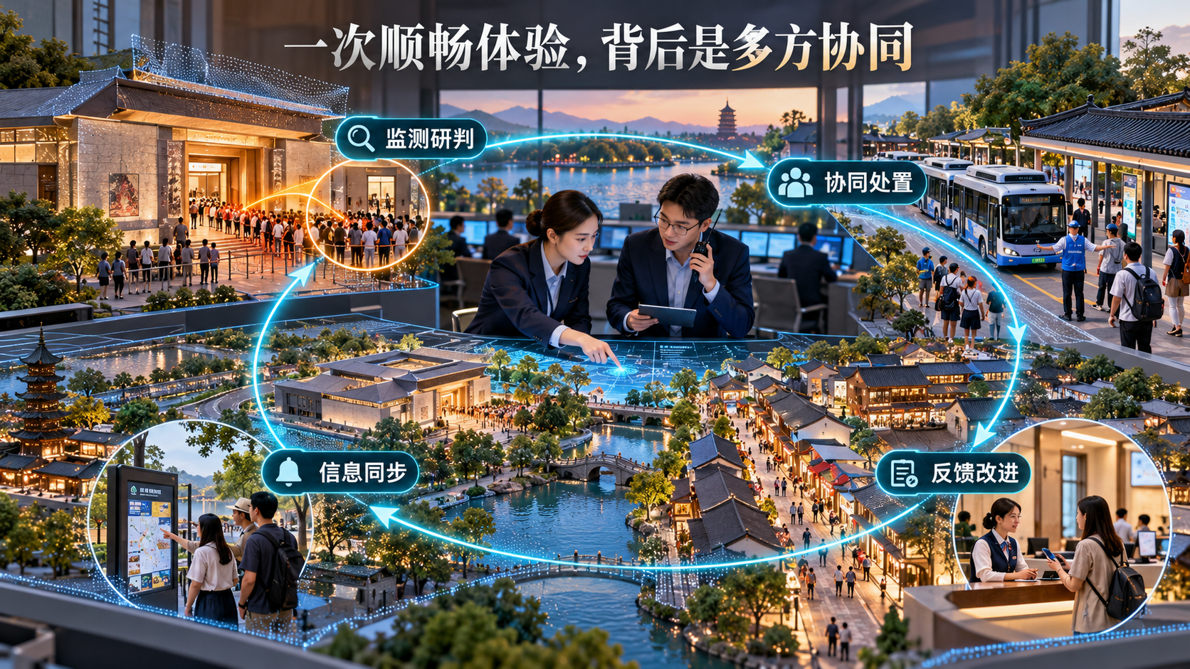 图2 一次顺畅体验背后的多方协同